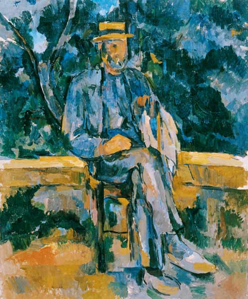 Sedentary man de Paul Cézanne