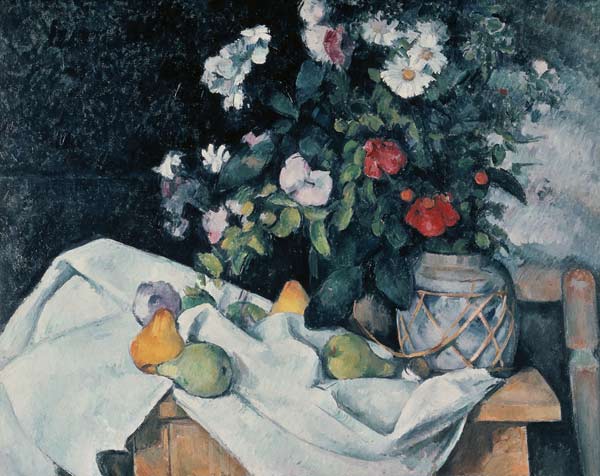Still-life with Flowers ... de Paul Cézanne