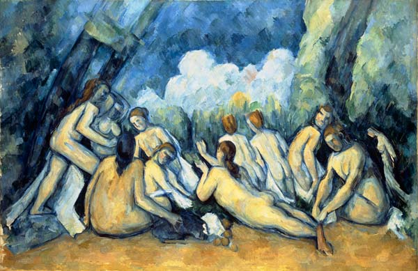 The great ones bathing de Paul Cézanne