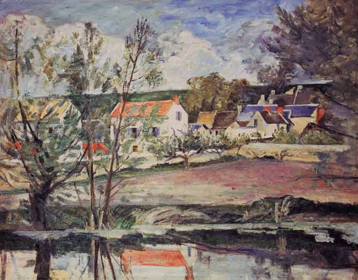 In the valley of the Oise de Paul Cézanne