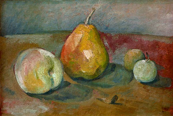 Still-life with pears... de Paul Cézanne