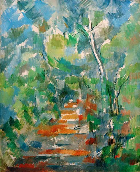 Undergrowth in Provence de Paul Cézanne