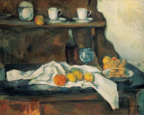 The sideboard de Paul Cézanne