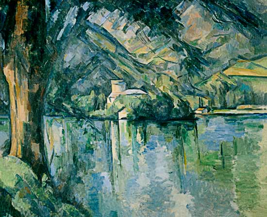 Lago de Annecy de Paul Cézanne