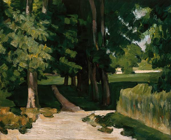 The Avenue at the Jas de Bouffan de Paul Cézanne