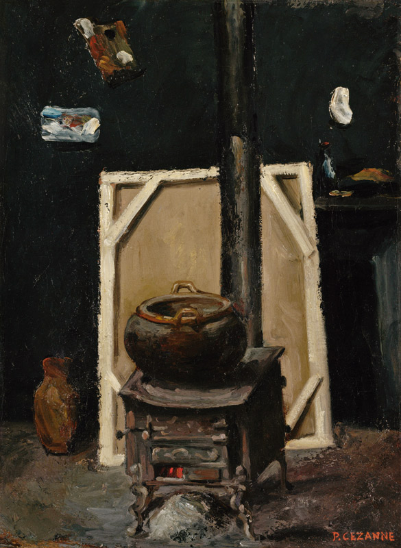 The Stove in the Studio de Paul Cézanne