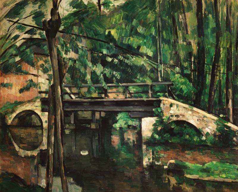 The bridge in Maincy. de Paul Cézanne