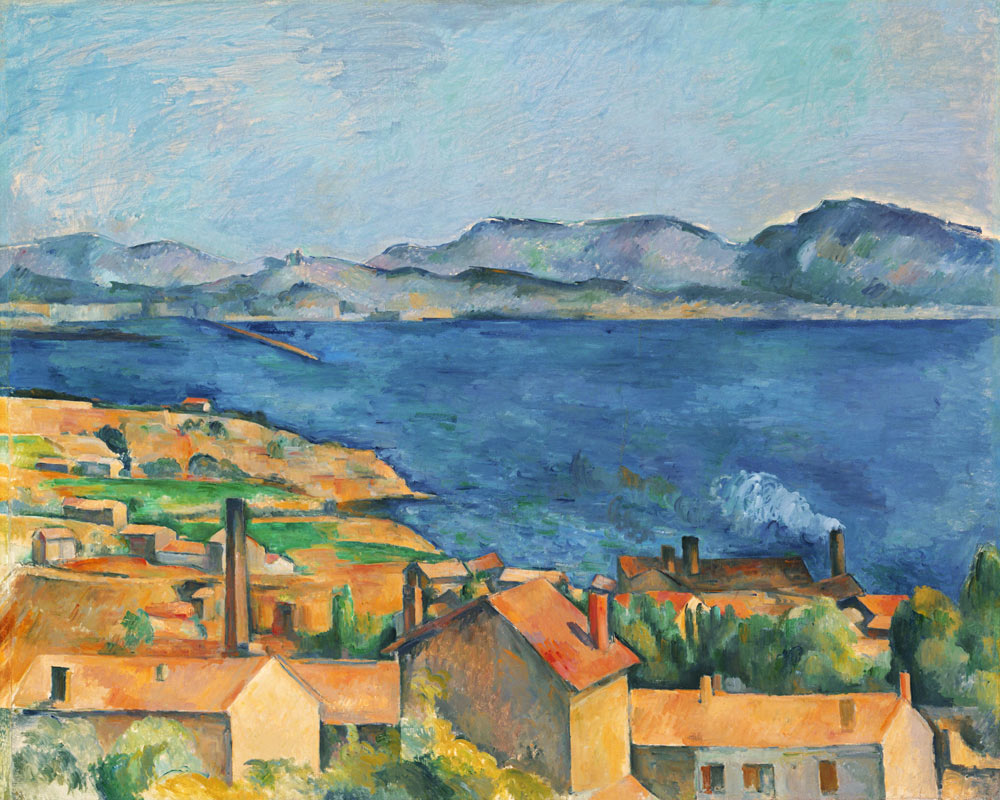 The Bay of Marseilles, Seen from L'Estaque de Paul Cézanne