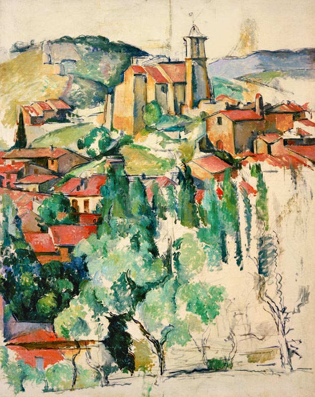 Afternoon in Gardanne de Paul Cézanne