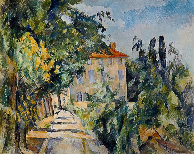 Maison au toit rouge de Paul Cézanne