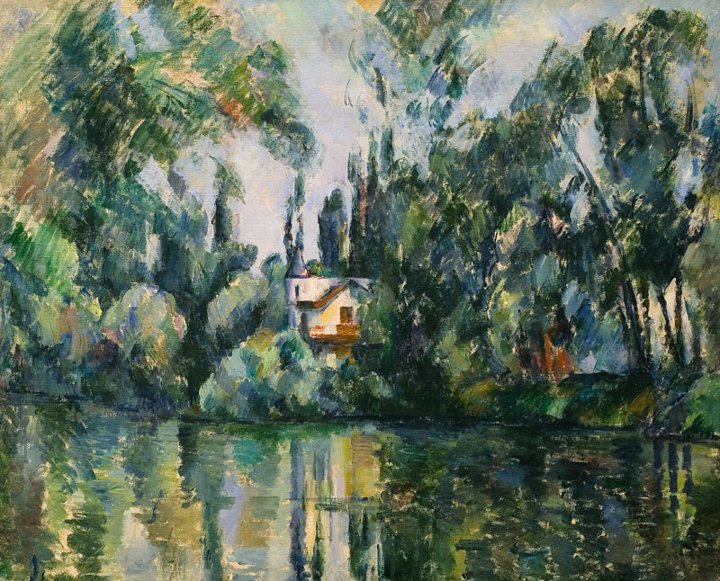 House on the Banks of the Marne de Paul Cézanne