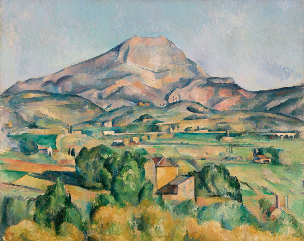 Mont Sainte-Victoire de Paul Cézanne
