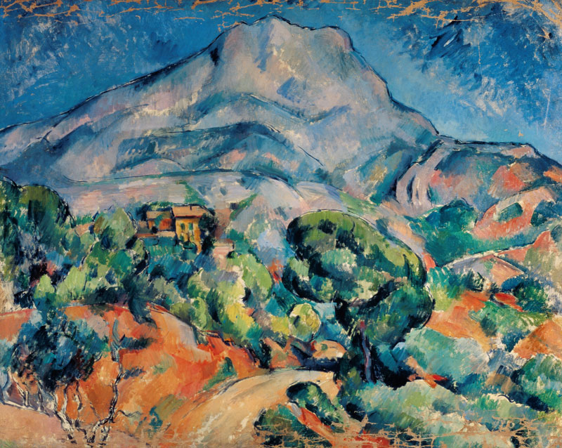 Mont Saint Victoire de Paul Cézanne