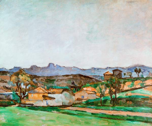 Paysage provençale de Paul Cézanne