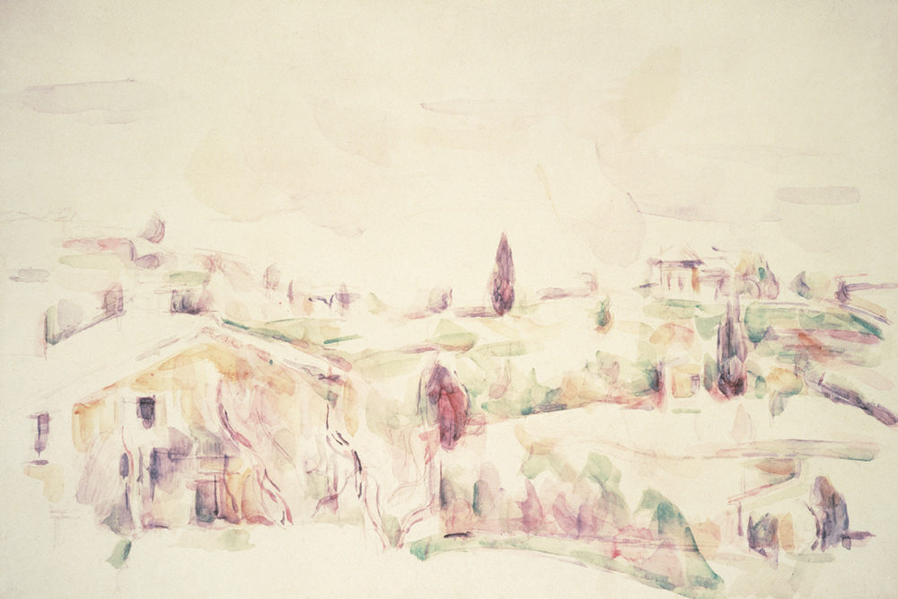 Landscape in Provence de Paul Cézanne