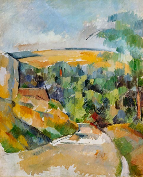 Curva de Paul Cézanne
