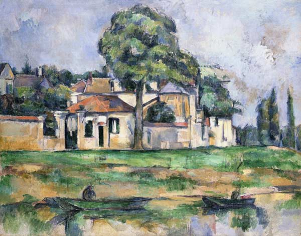 Banks of the Marne de Paul Cézanne