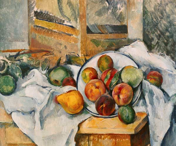 Un coin de table de Paul Cézanne