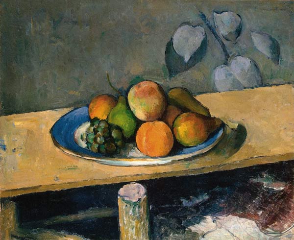 Apples, Pears and Grapes de Paul Cézanne