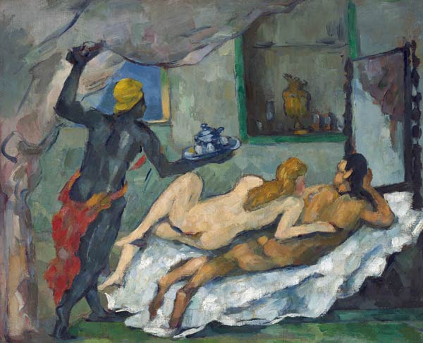 Afternoon in Naples (L'Apres-midi a Naples) de Paul Cézanne