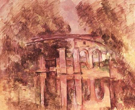 The Aqueduct and Lock de Paul Cézanne
