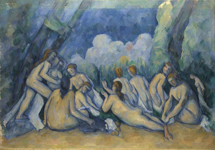 Bathers (Les Grandes Baigneuses) de Paul Cézanne