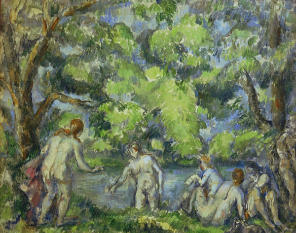 C?Šzanne, Bathers (Undinen) de Paul Cézanne