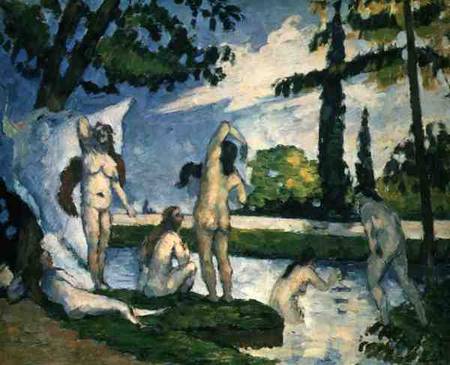 The Bathers de Paul Cézanne