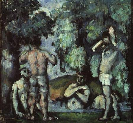 The Five Bathers de Paul Cézanne