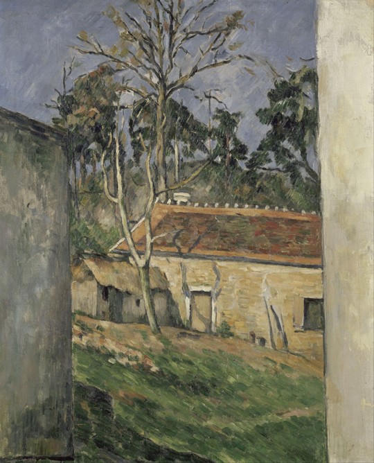 Farmyard de Paul Cézanne