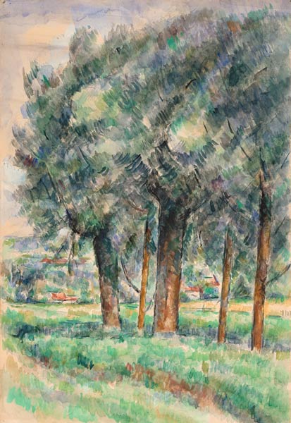 Group of Trees de Paul Cézanne