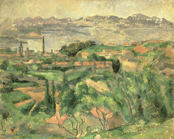 Bay of Marseille de Paul Cézanne