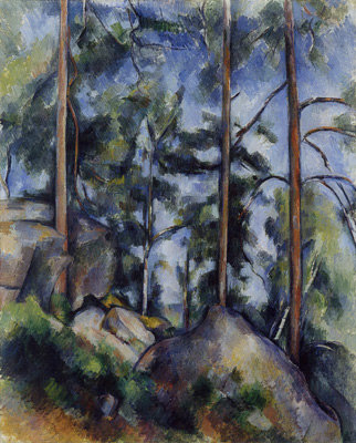 Pines and Rocks de Paul Cézanne