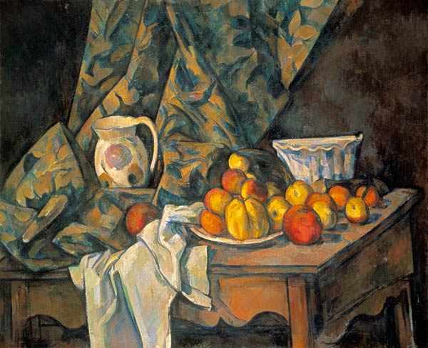Still-life with apples de Paul Cézanne