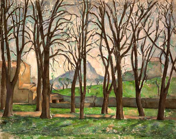 Chestnut trees at the Jas de Bouffan de Paul Cézanne