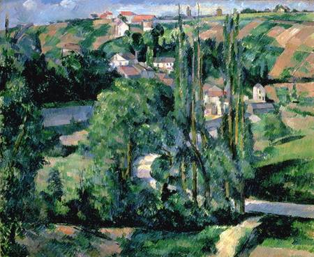 The Cote du Galet, Pontoise de Paul Cézanne