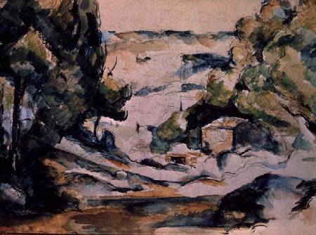Countryside in Provence de Paul Cézanne