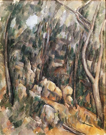 Dans le parc du Château Noir de Paul Cézanne