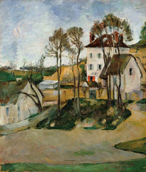 The house of the DrCachet in Auvers. de Paul Cézanne