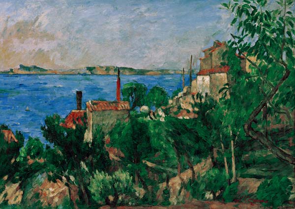 La mer ? LEstaque de Paul Cézanne