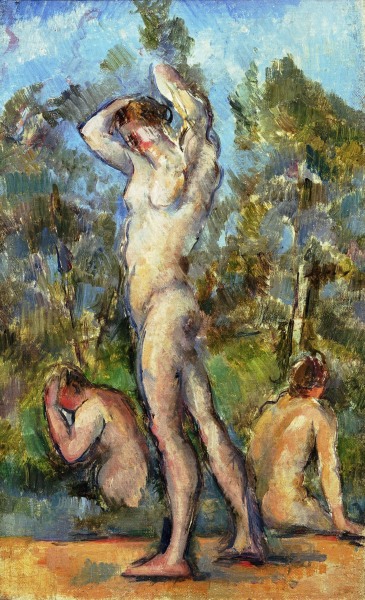The bath de Paul Cézanne