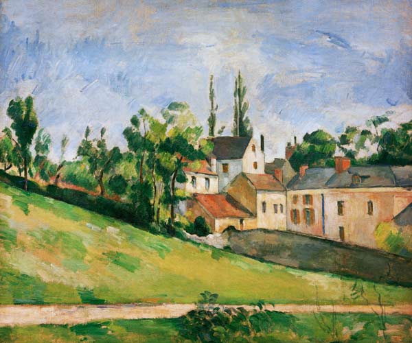 Ascending path de Paul Cézanne