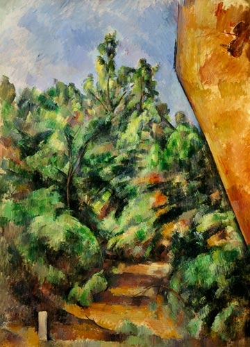 La roca roja de Paul Cézanne