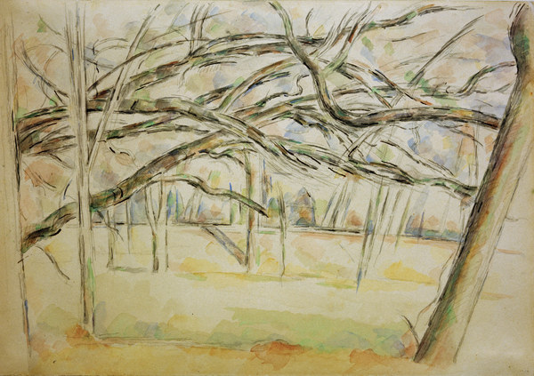 The Orchard de Paul Cézanne