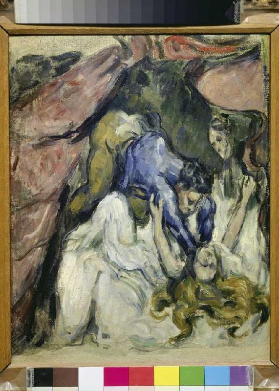 The strangled woman. de Paul Cézanne