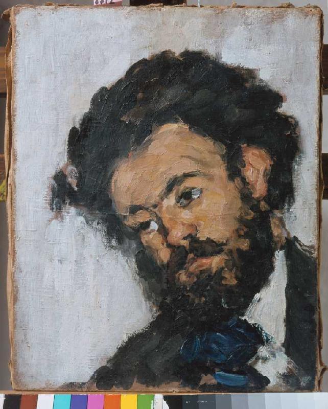 Fortuné Marion (black head) de Paul Cézanne