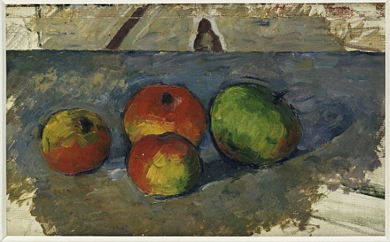 Four Apples, c.1879-82 de Paul Cézanne