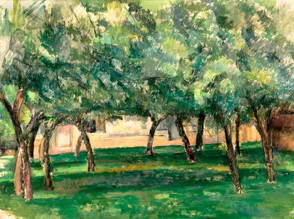 Farmstead in Normandy de Paul Cézanne