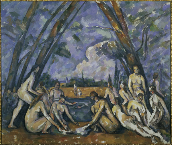 The large bathers de Paul Cézanne
