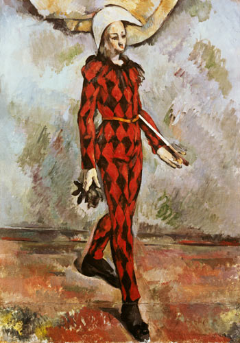 Harlequin de Paul Cézanne